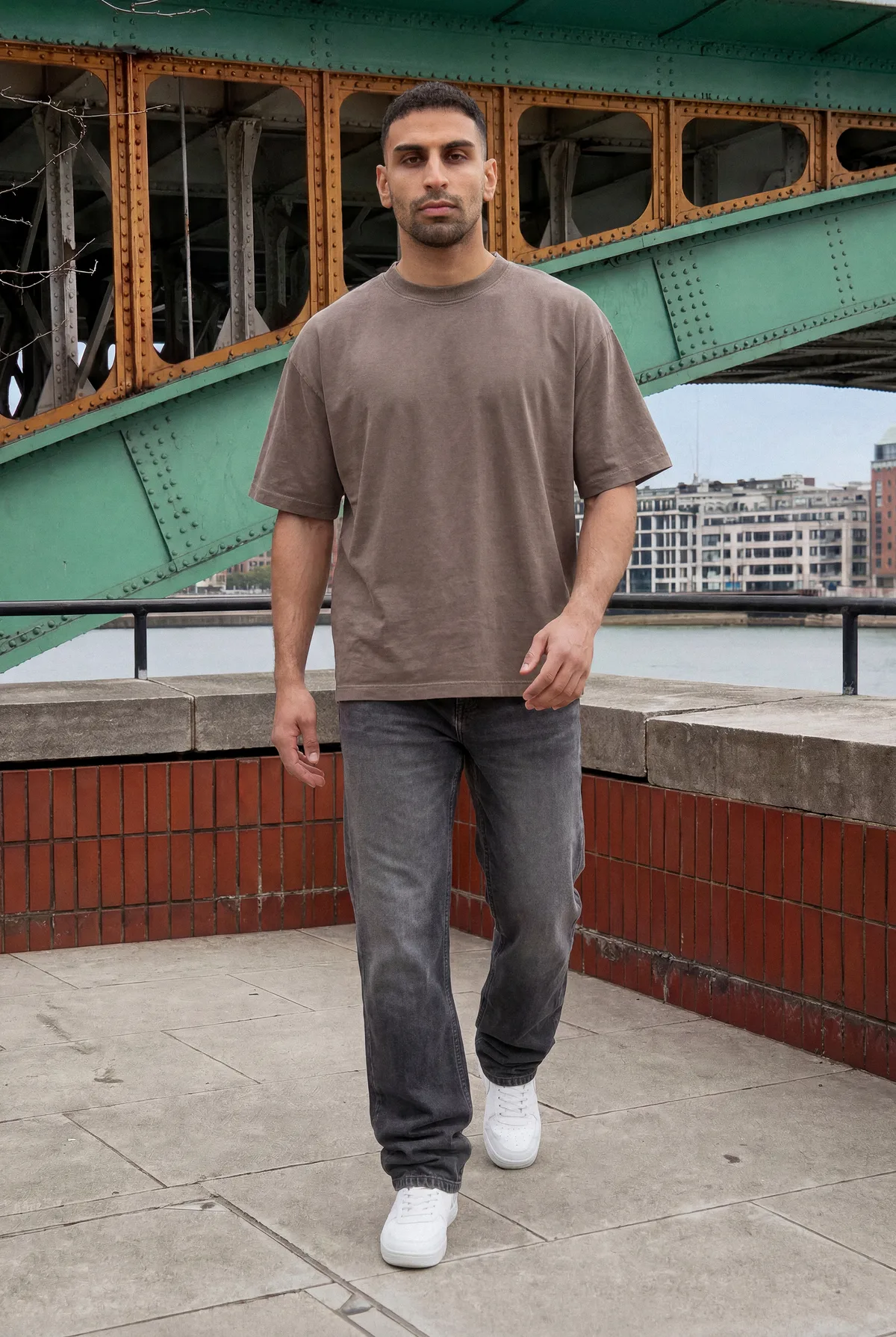 Camiseta washed Classior, de cuerpo entero