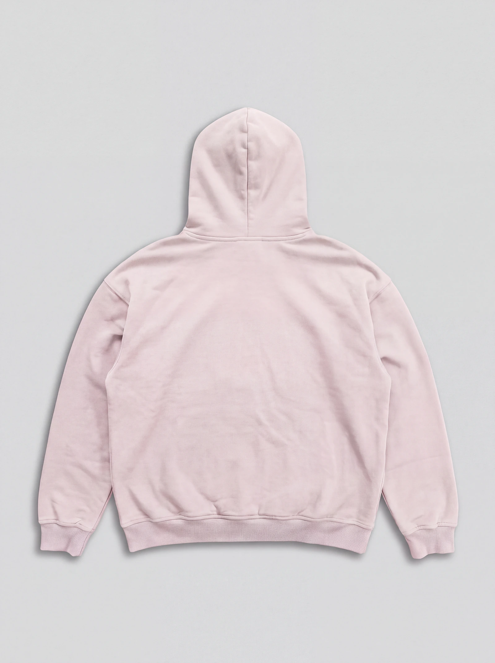 Hoodie Básico Beige — espalda