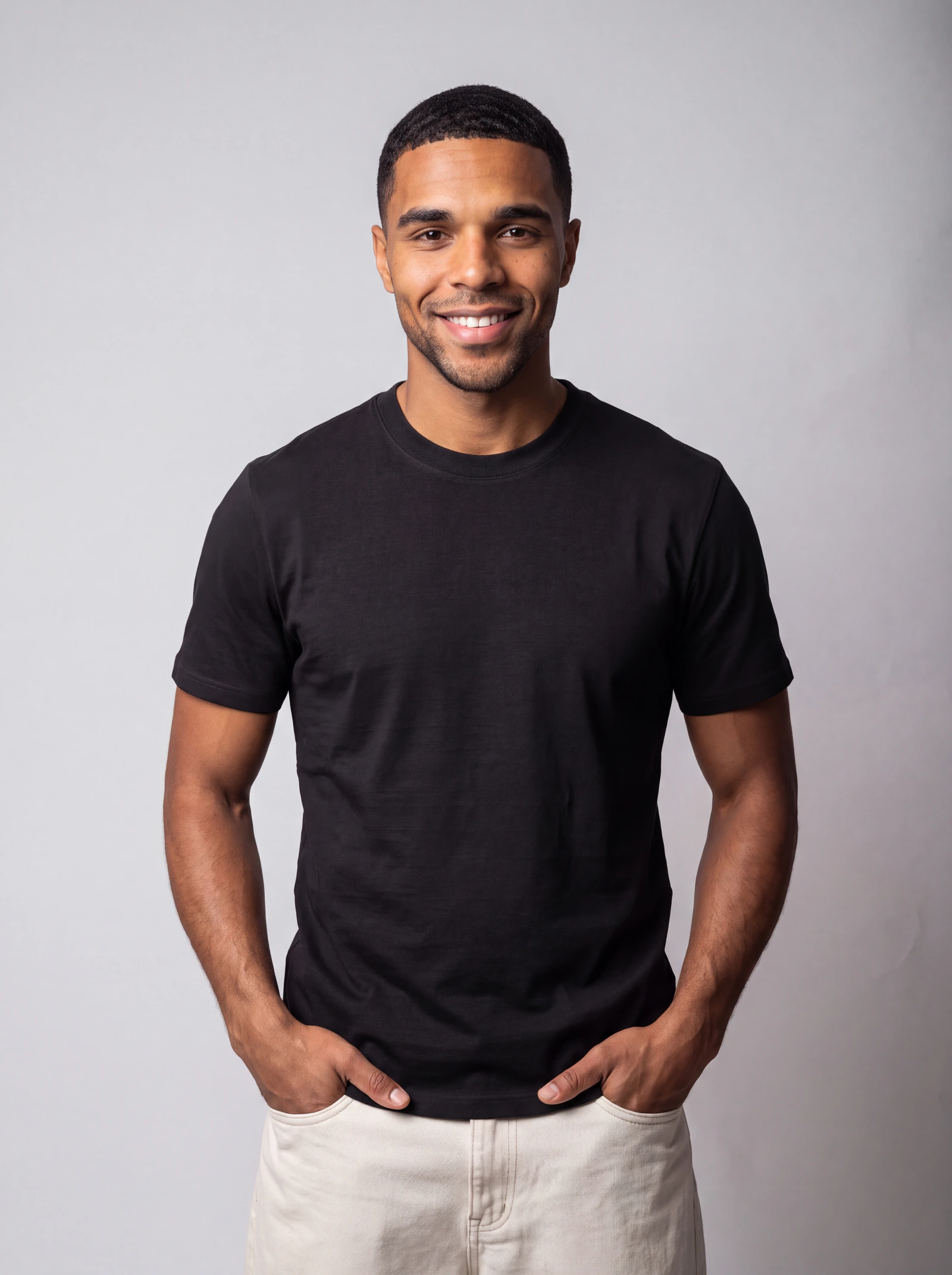 Camiseta Clásica — Negro