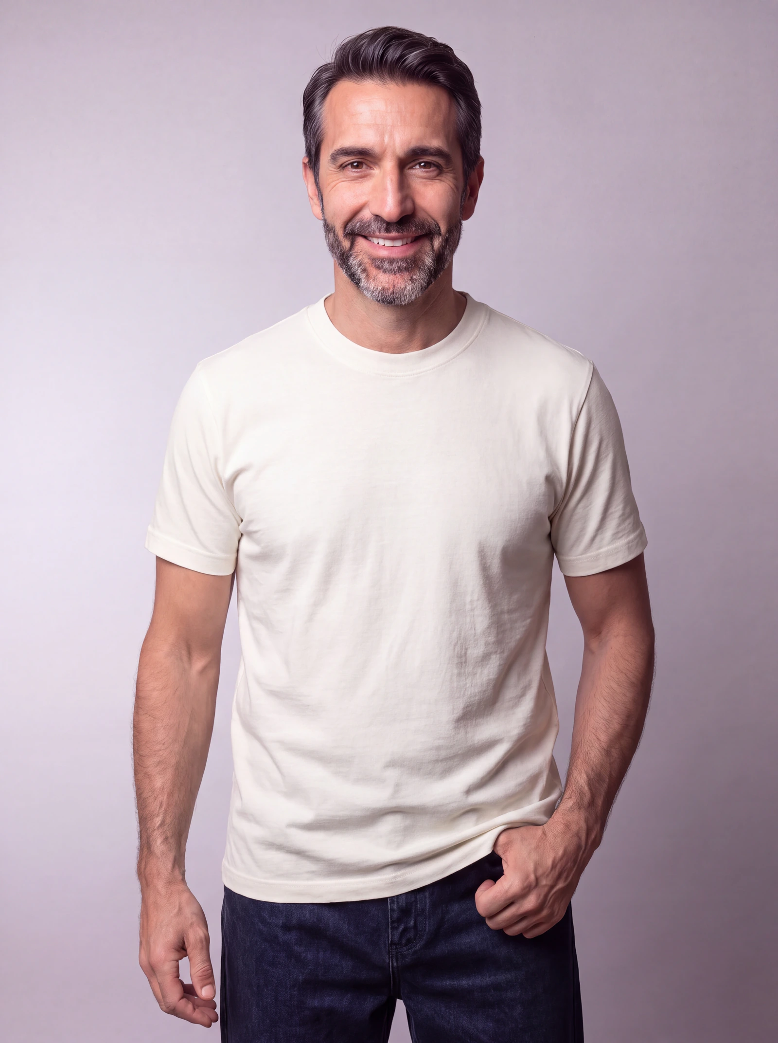 Camiseta Clásica — Crudo