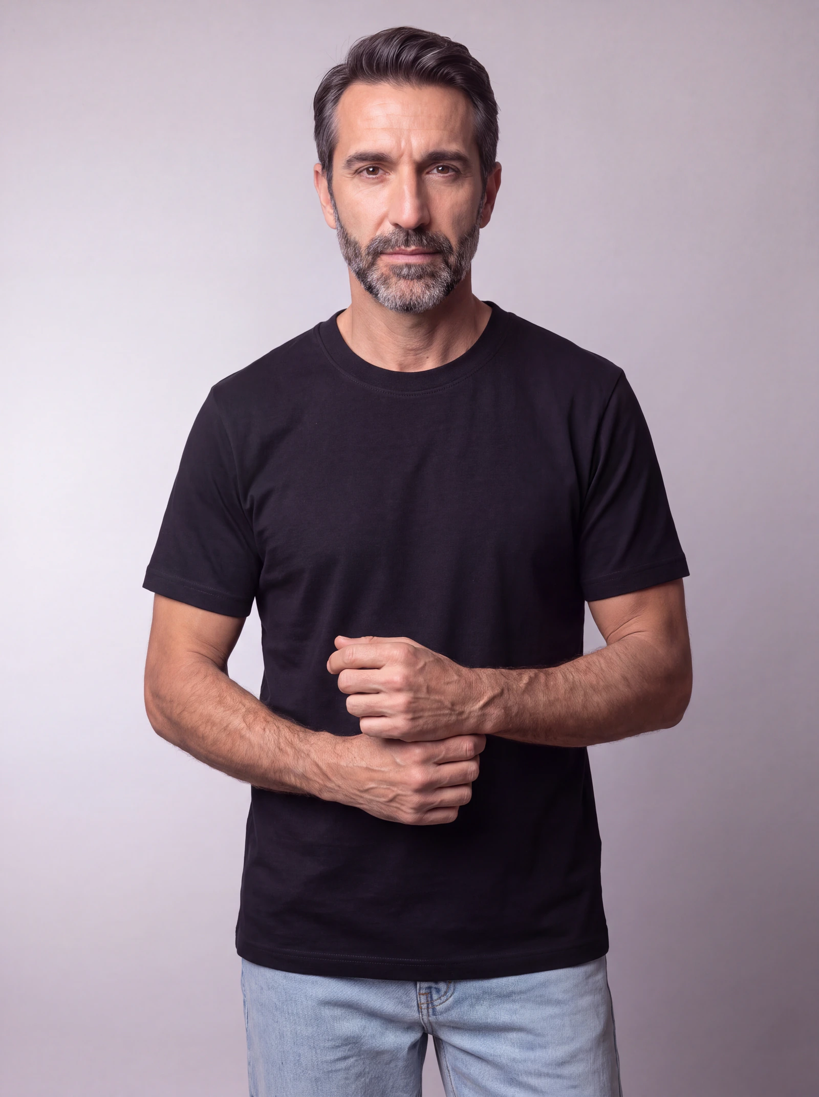Camiseta Clásica — Negro