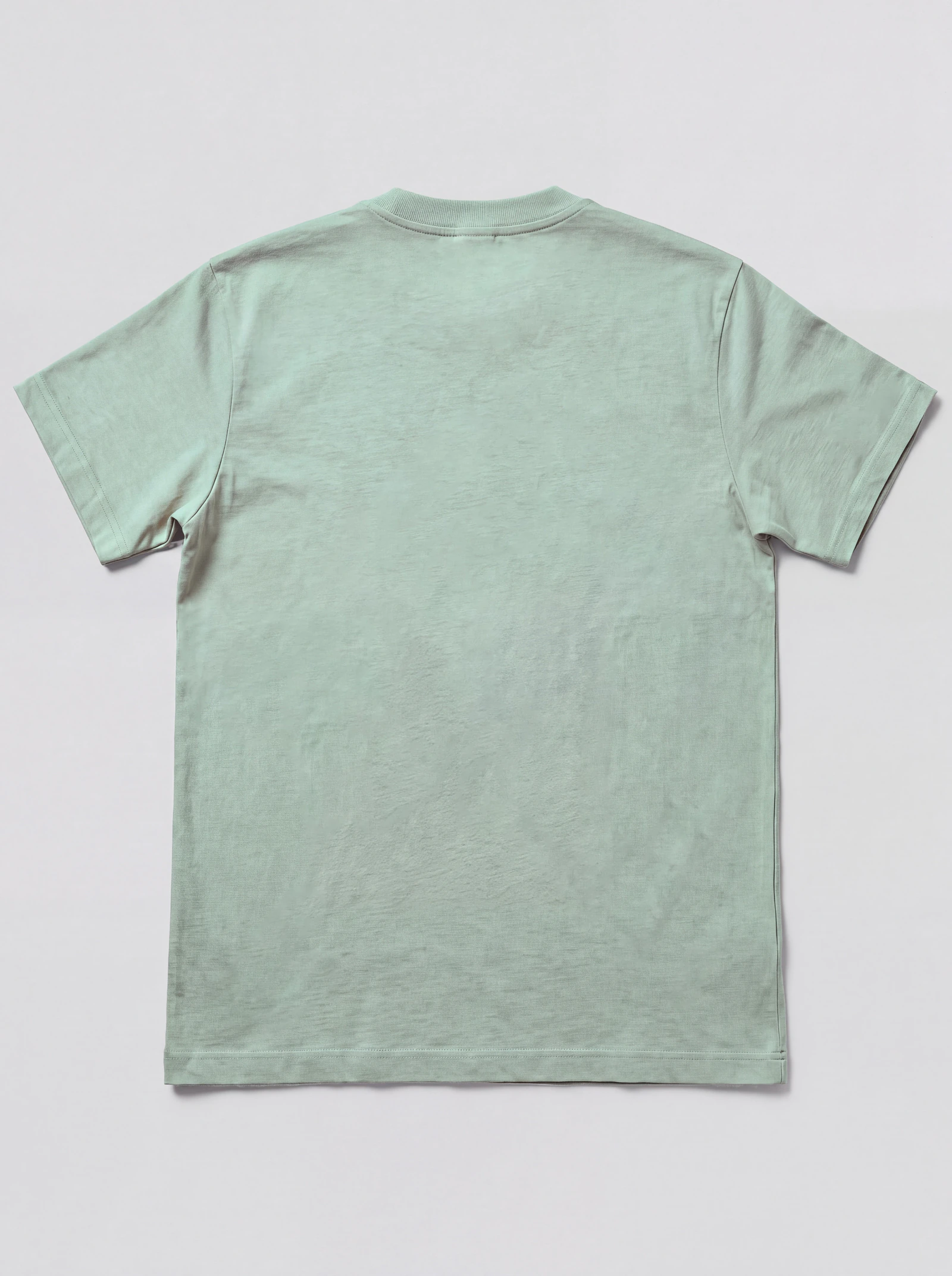 Camiseta Clásica Verde Agua — espalda