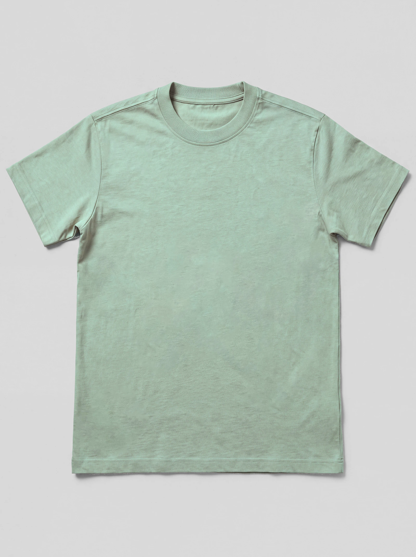Camiseta Clásica Verde Agua — frente