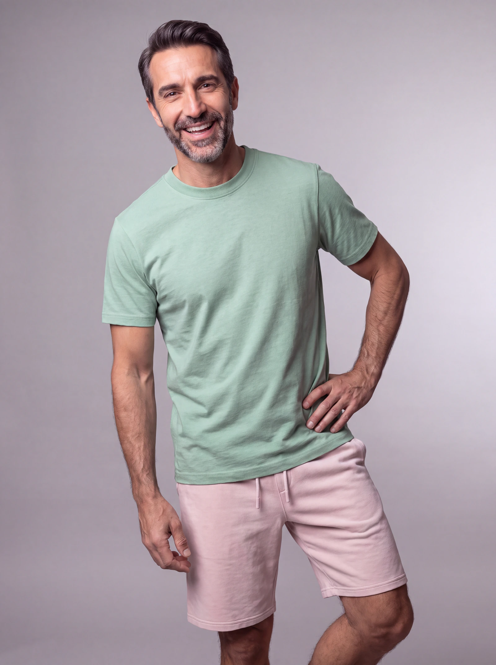 Camiseta Clásica — Verde Agua