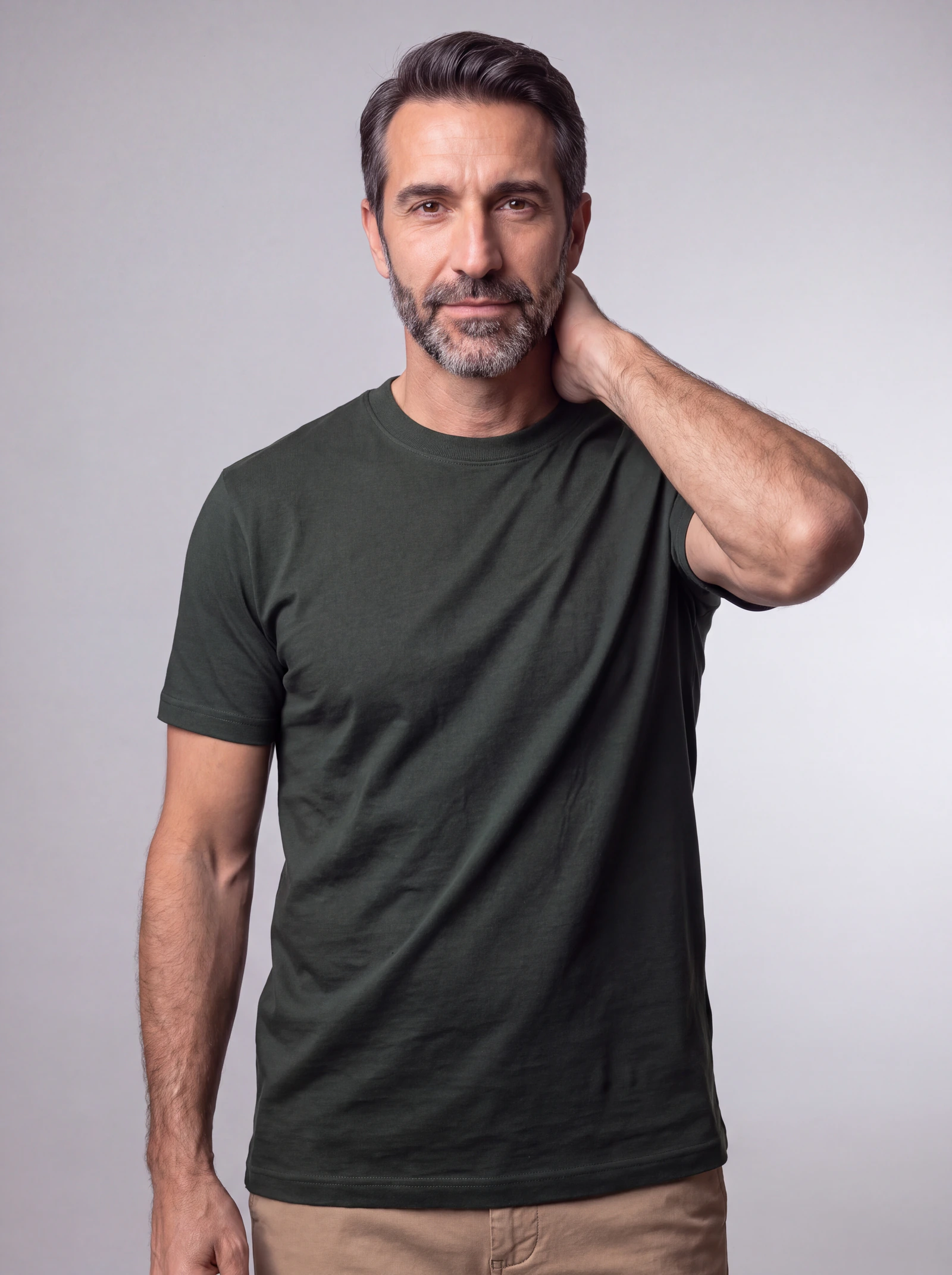 Camiseta Clásica — Verde Oscuro