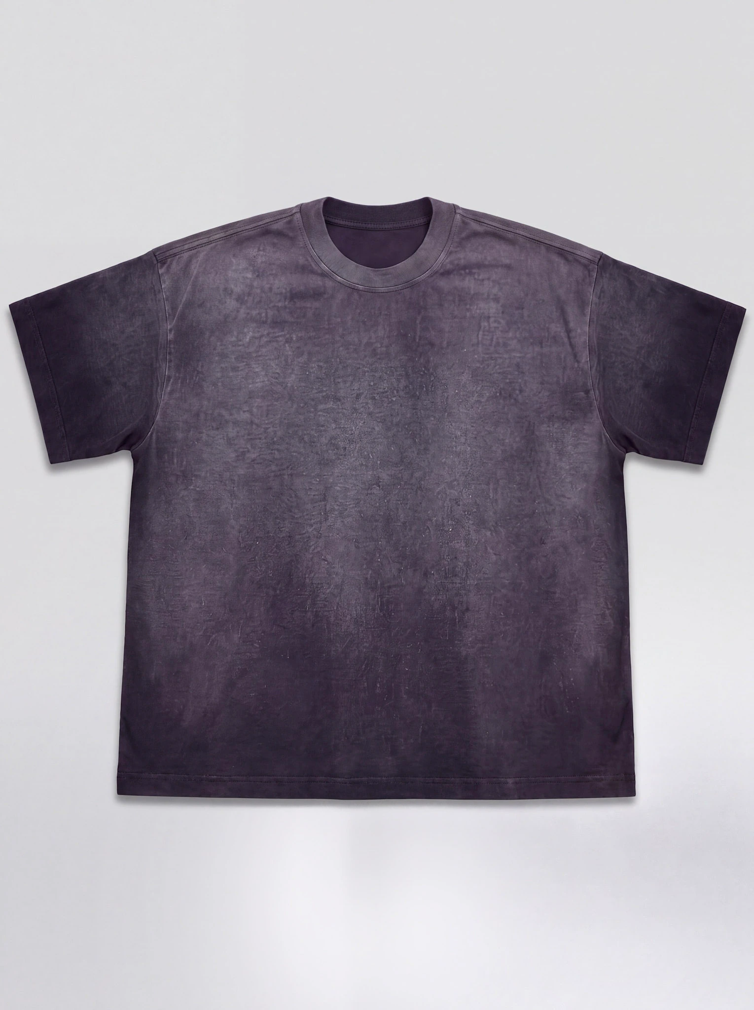 Camiseta Boxyover Aerógrafo Negro — frente