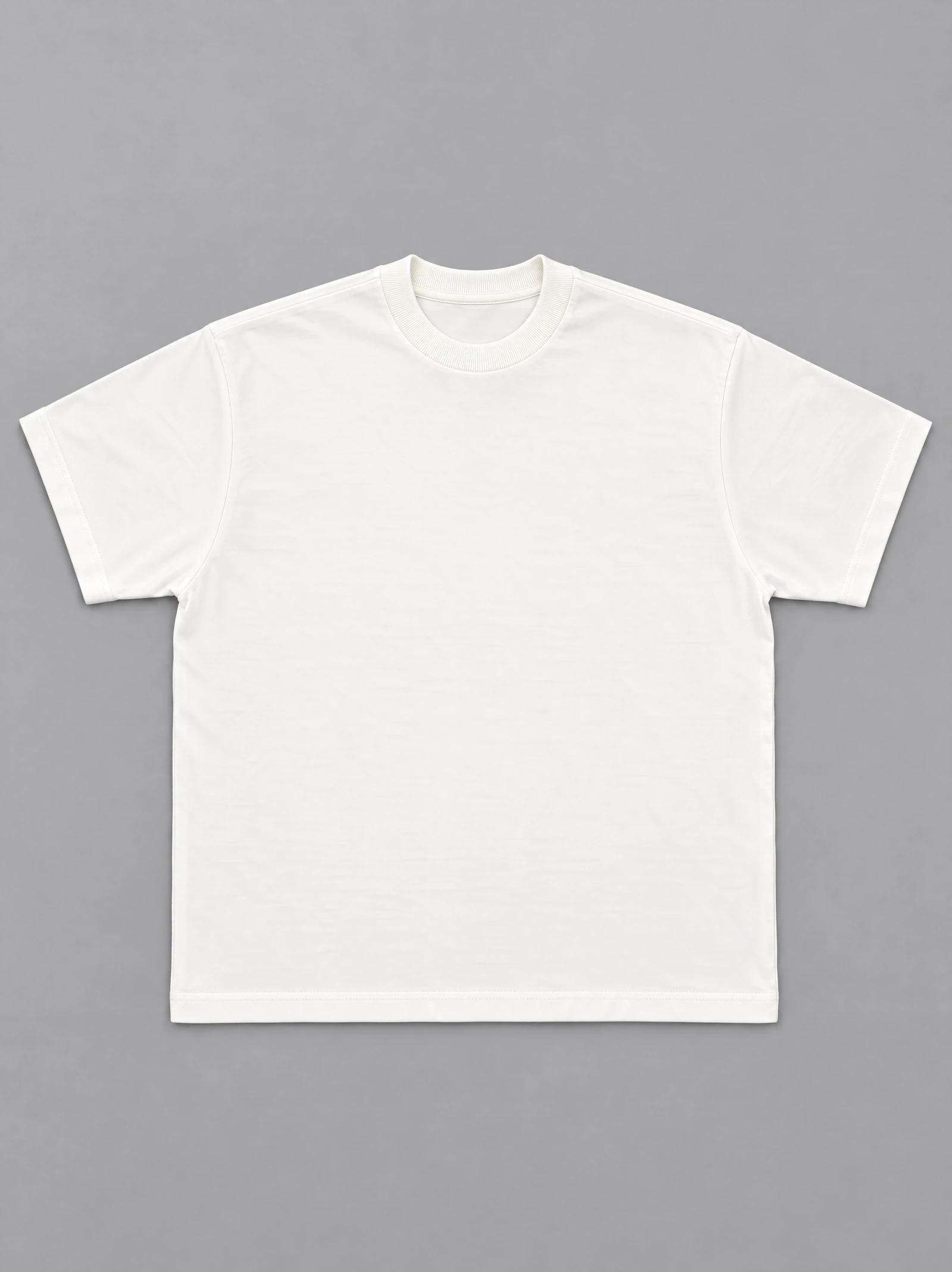 Camiseta Boxyover Teñida Crudo — frente