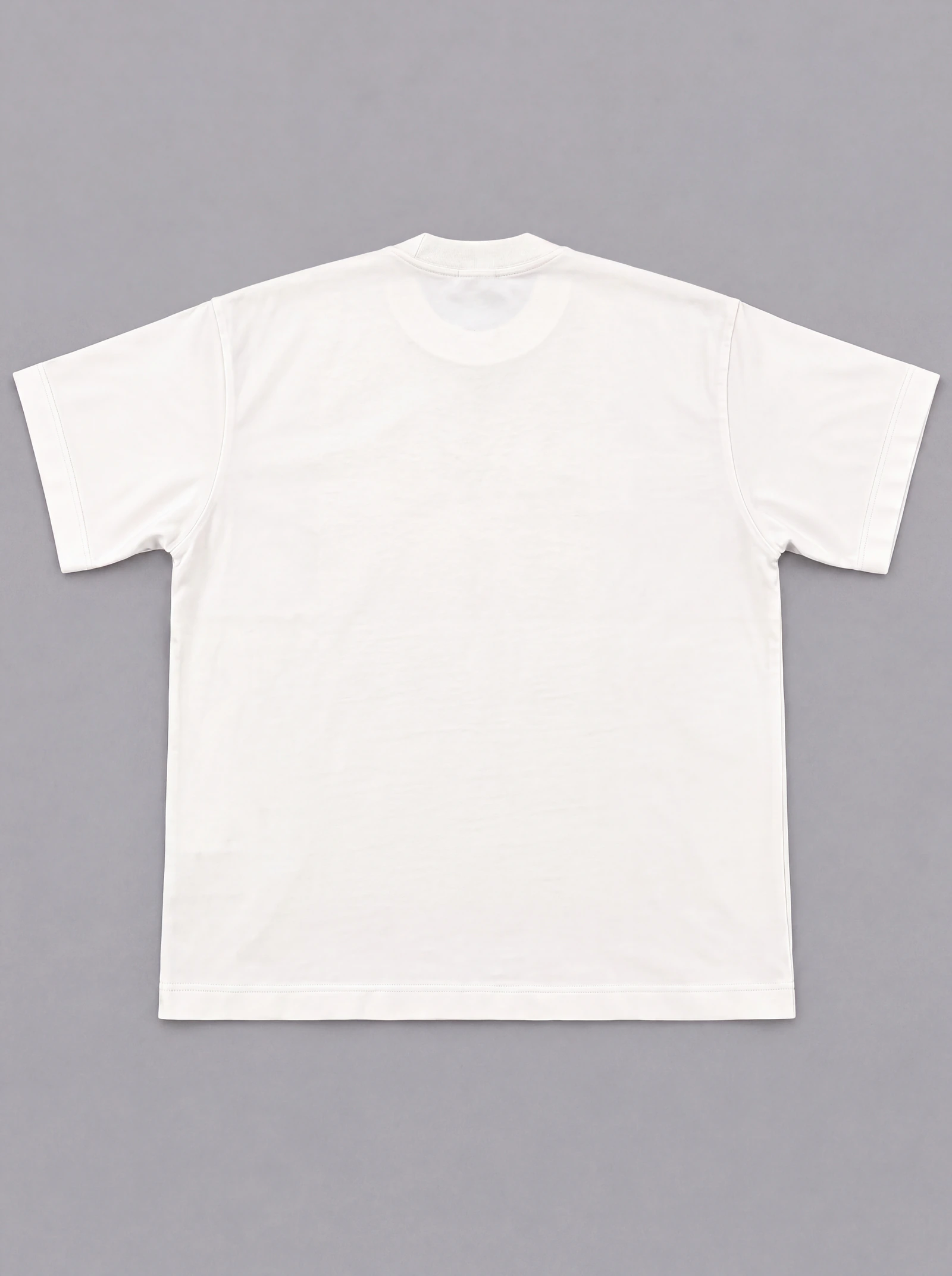 Camiseta Boxyover Lavada Crudo/Dakota — espalda