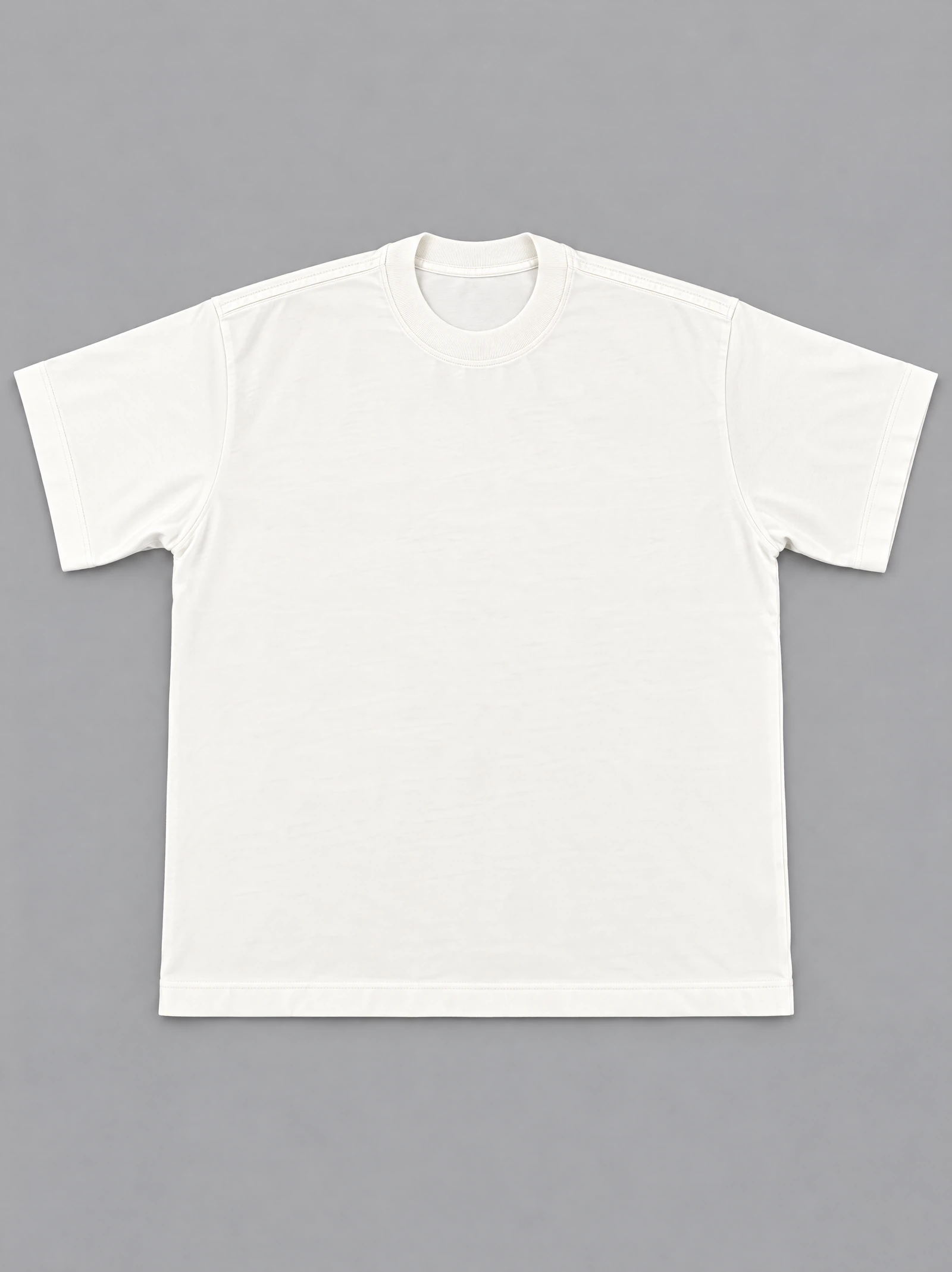 Camiseta Boxyover Lavada Crudo/Dakota — frente