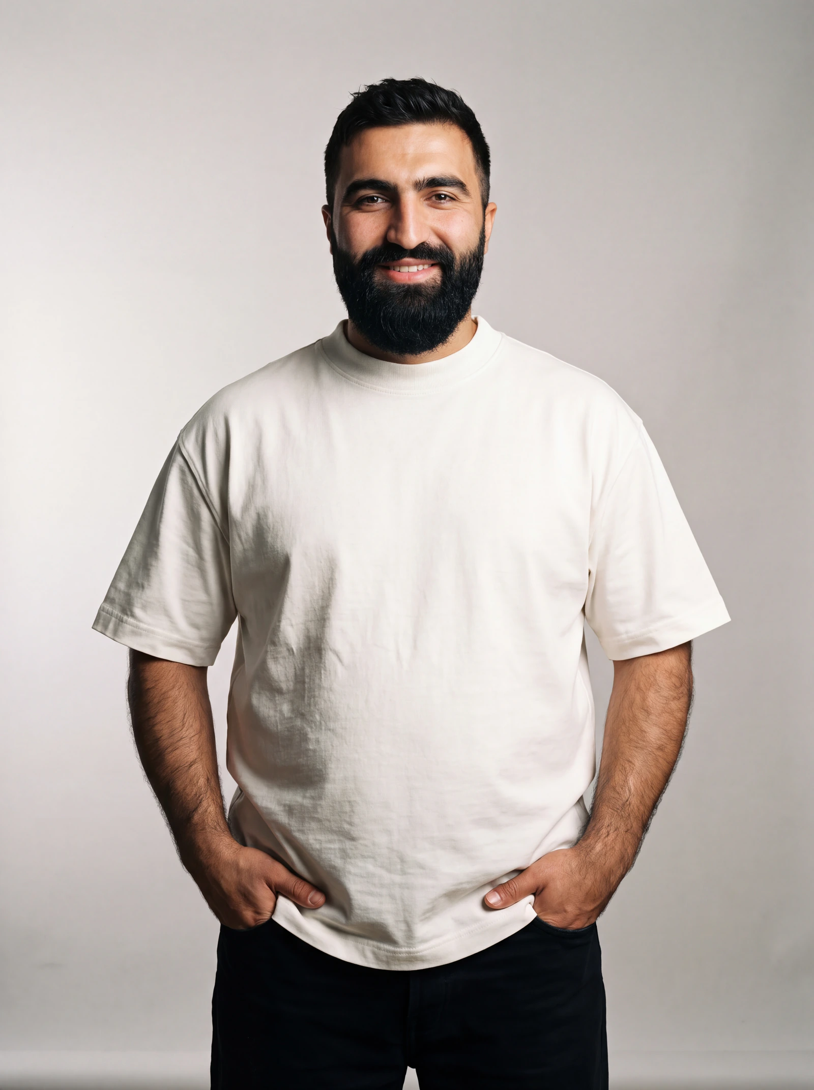 Camiseta Oversize — Crudo