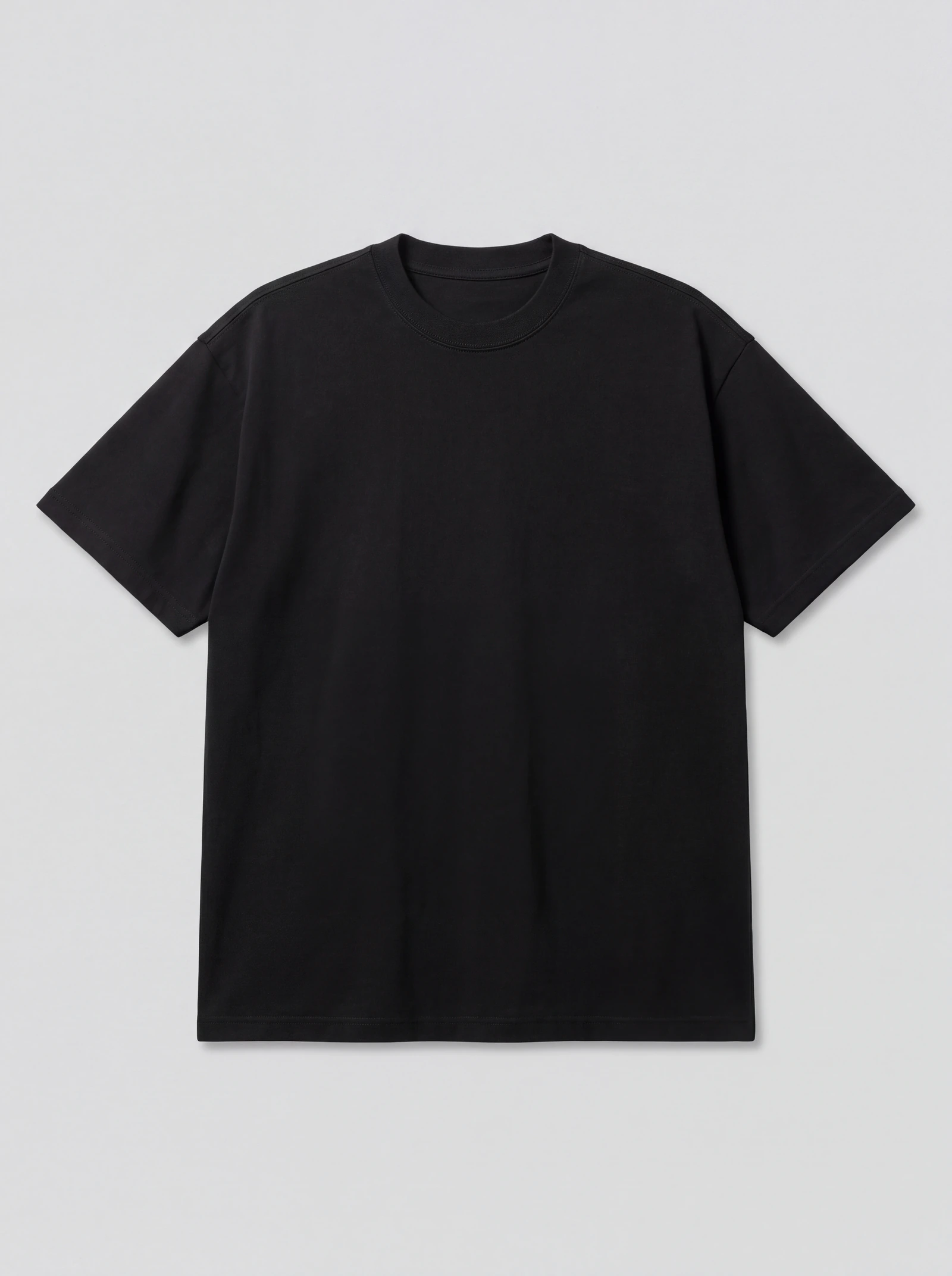 Camiseta Oversize Negro — frente