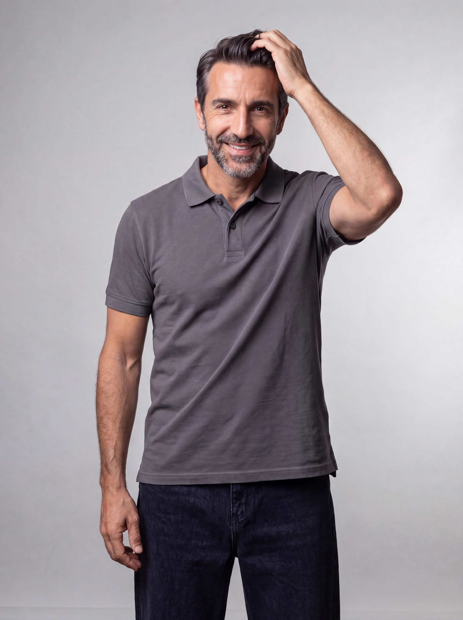 Polo — Gris