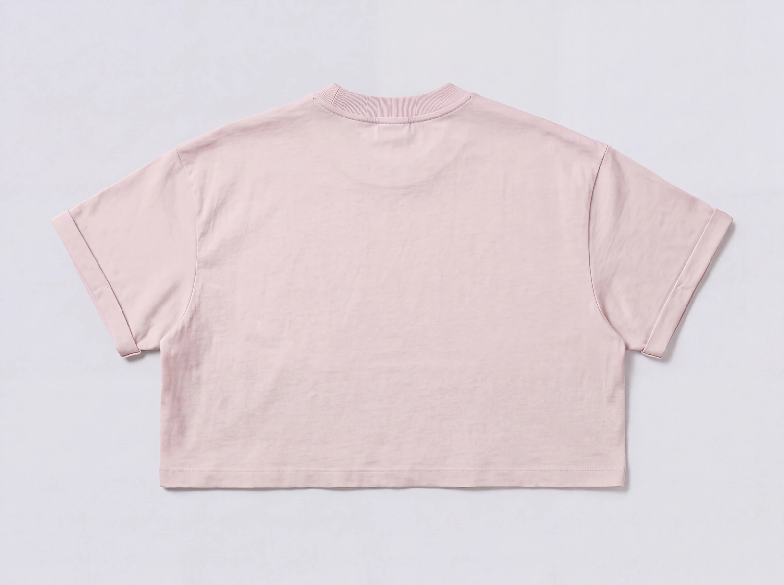 Crop Top Básico Nude — espalda