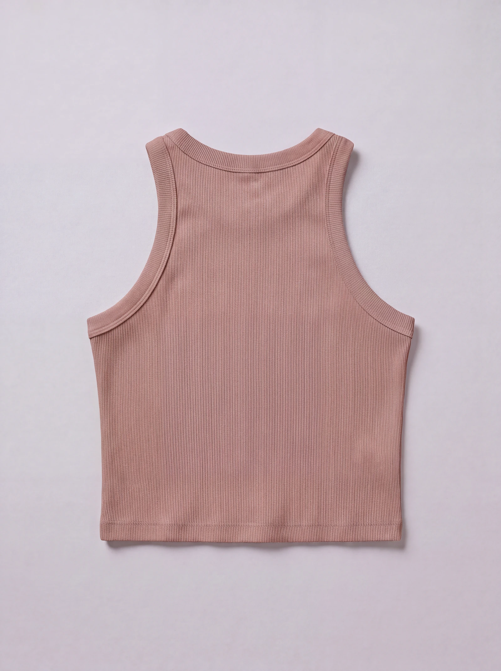 Tank Top Rib Café — espalda