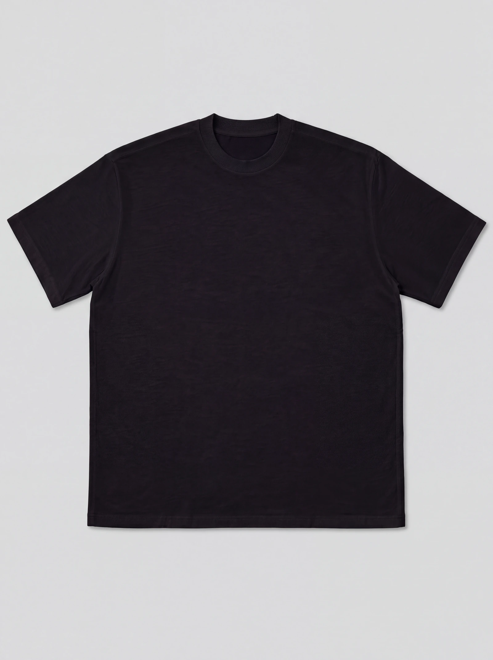 Camiseta Oversize Negro — frente