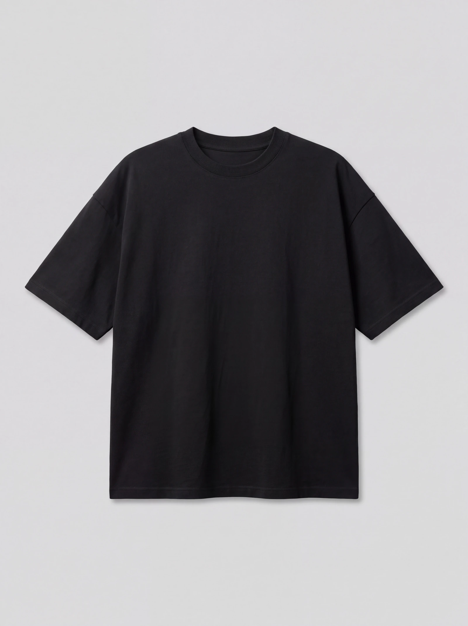 Camiseta Oversize London Negro — frente