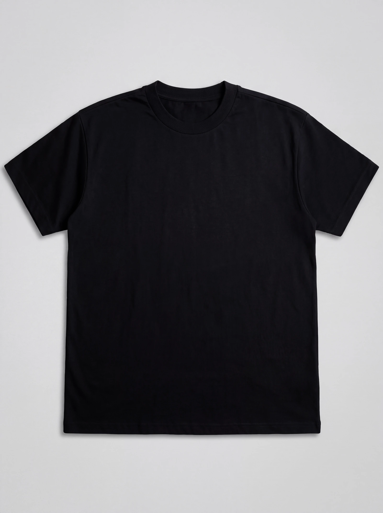 Camiseta Oversize Negro — frente