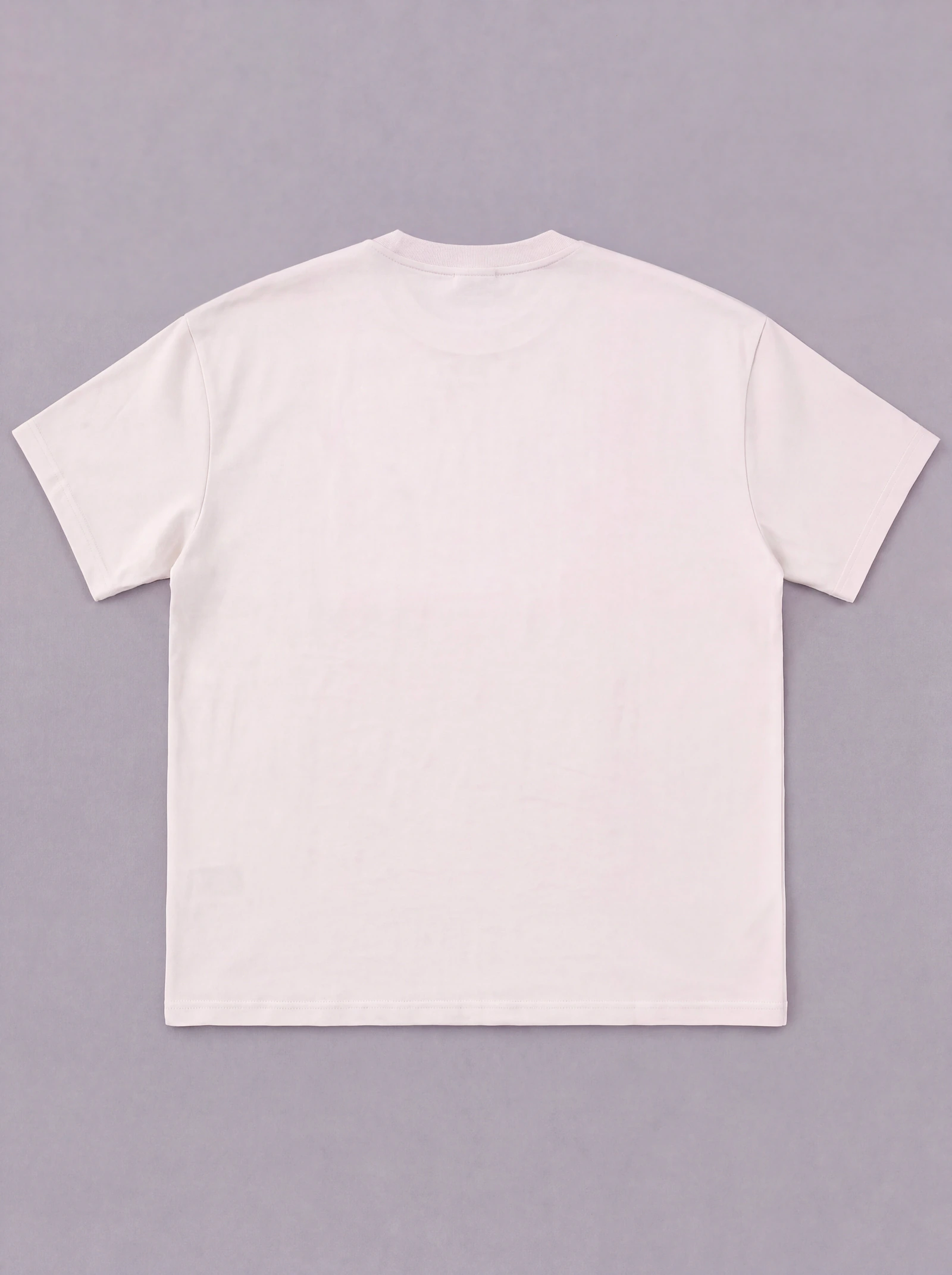 Camiseta Oversize Beige Silver — espalda