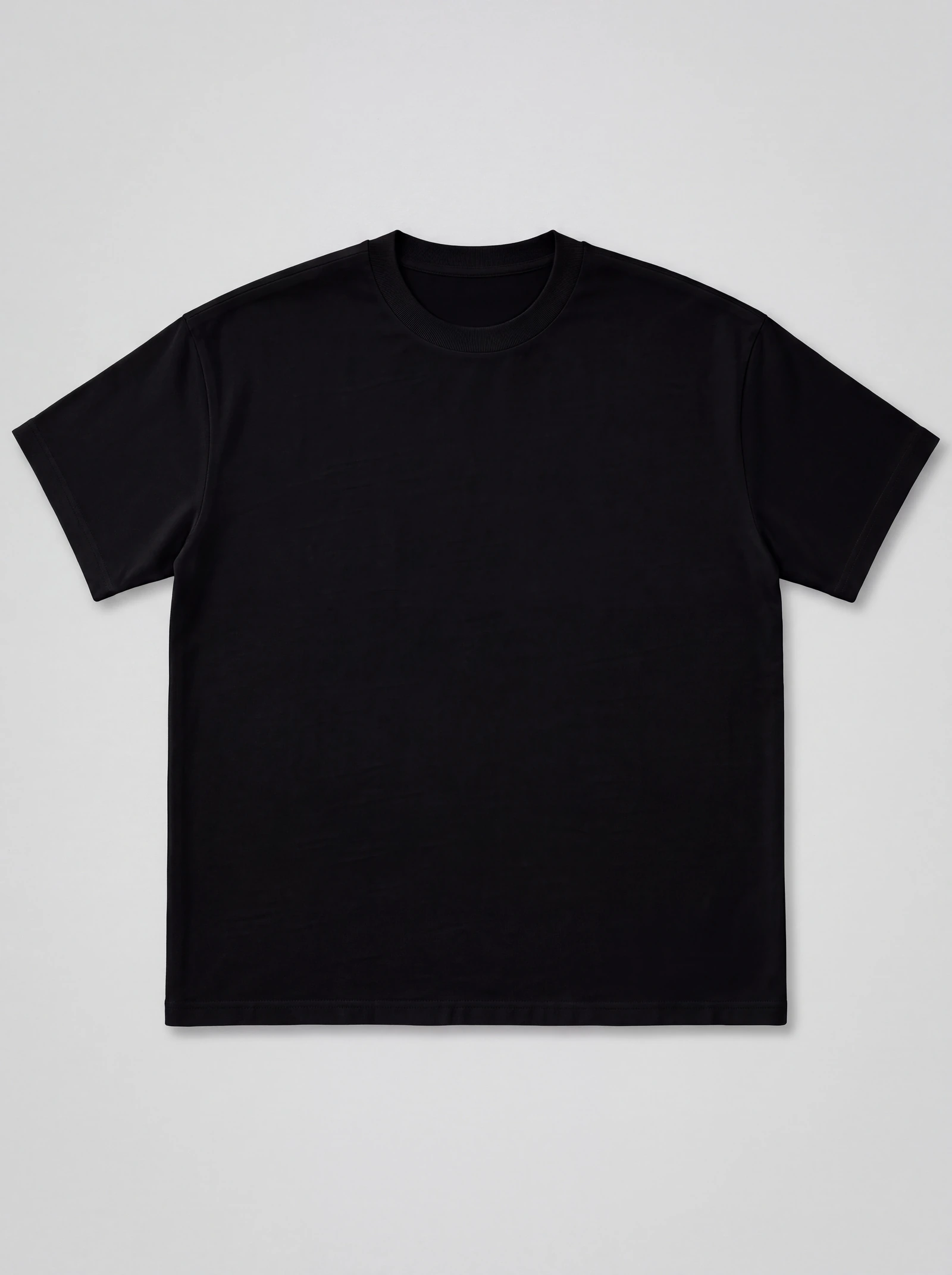 Camiseta Oversize Negro — frente