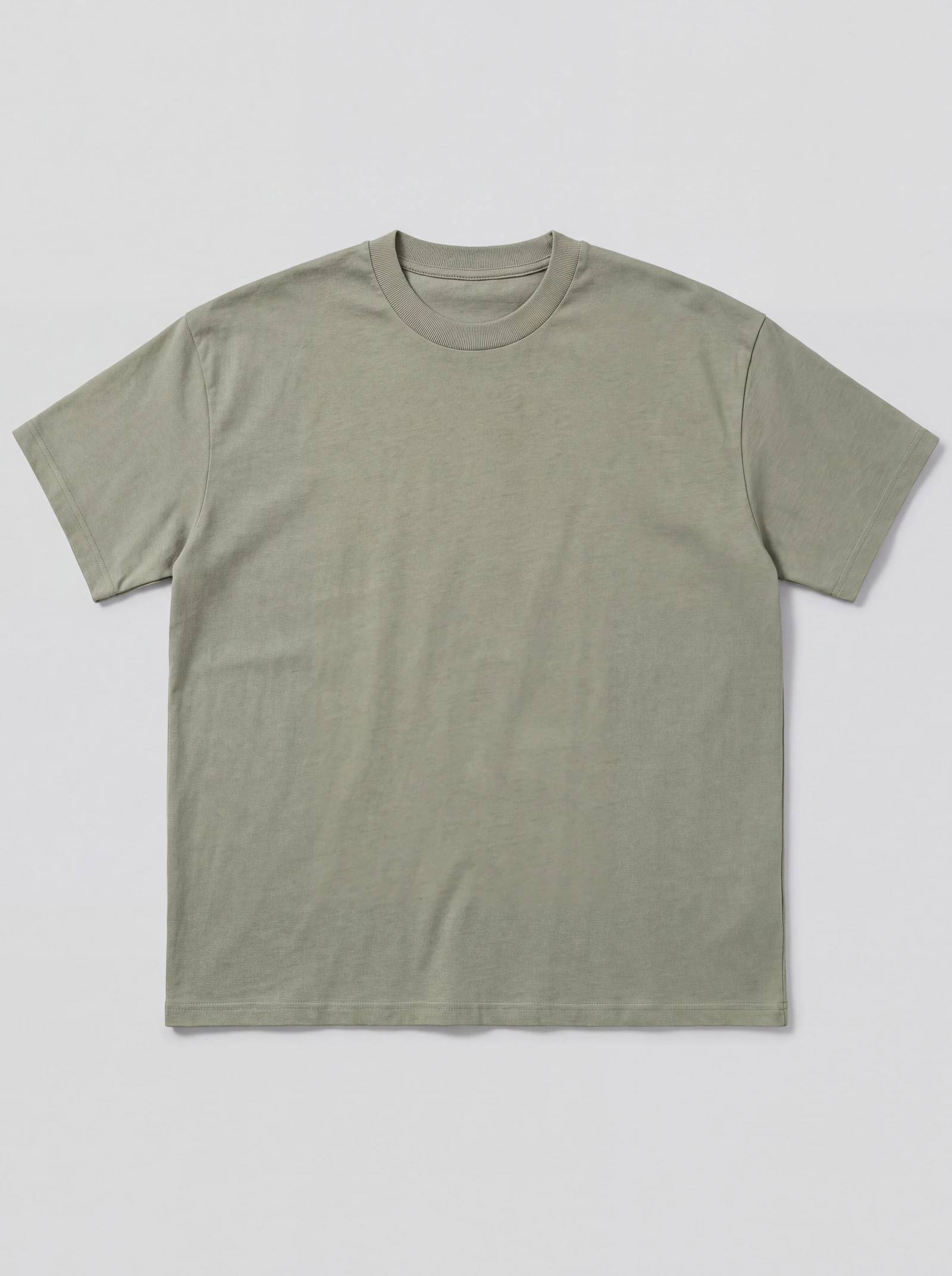 Camiseta Oversize Verde Claro — frente